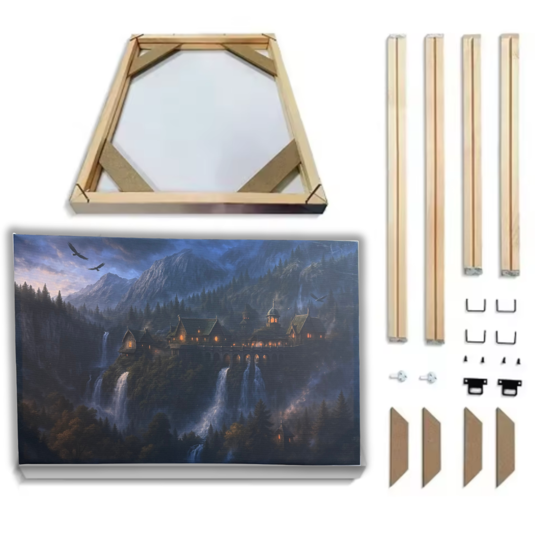 Colección de lienzos de fantasía