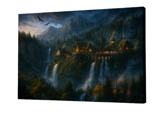 Colección de lienzos de fantasía