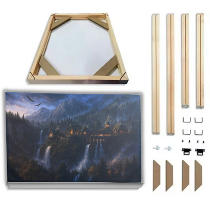 Colección de lienzos de fantasía